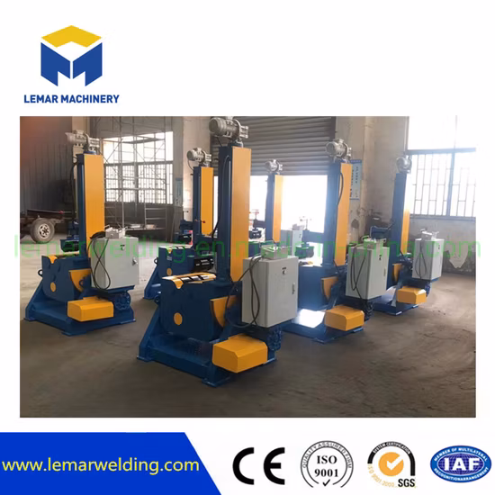 Rotador de pellizco de 1000 kg para soldadora automática de tubos